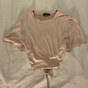 SHEIN Pink crop top
